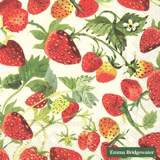 Emma Bridgewater Strawberries Luncheon Napkins