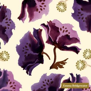 Emma Bridgewater Purple Poppies Luncheon Napkins