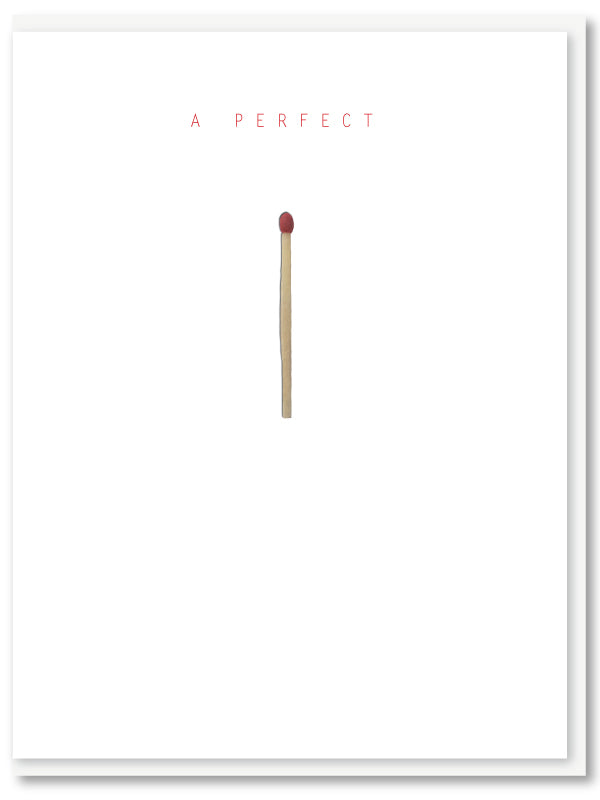 Greeting Card-A Perfect match