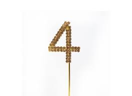 Diamante Cake Topper