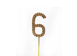 Diamante Cake Topper