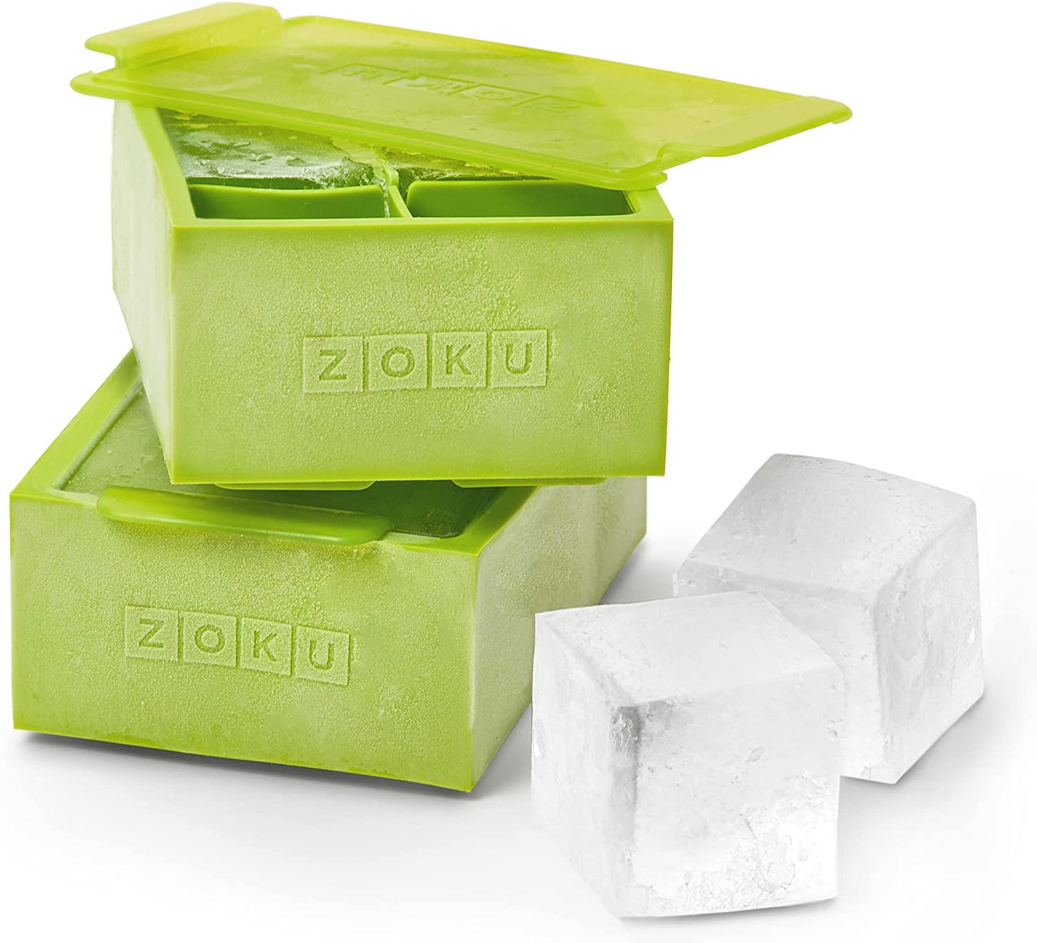 Jumbo Ice Cube Tray Set of 2