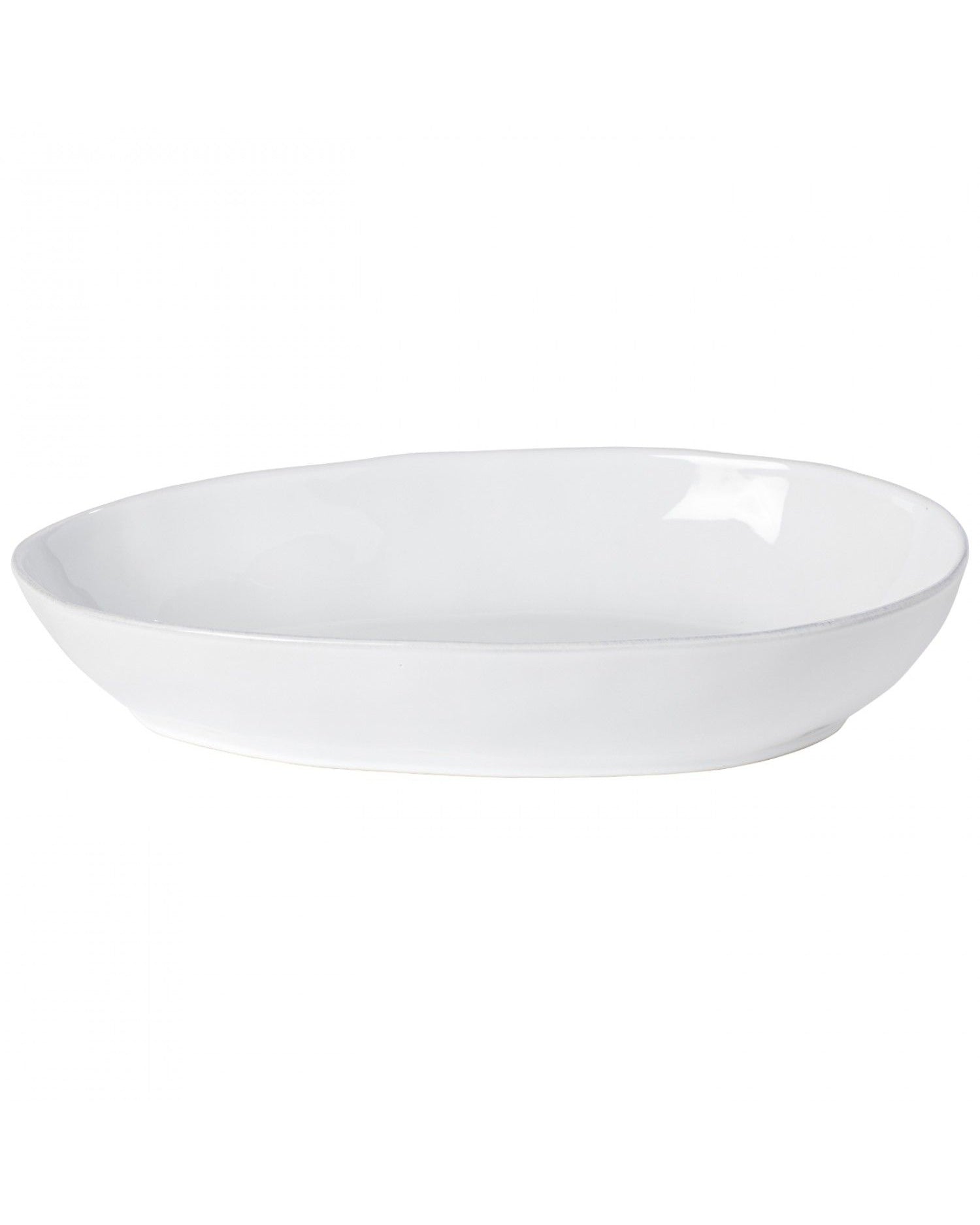 Livia Oval Baker/White 36cm