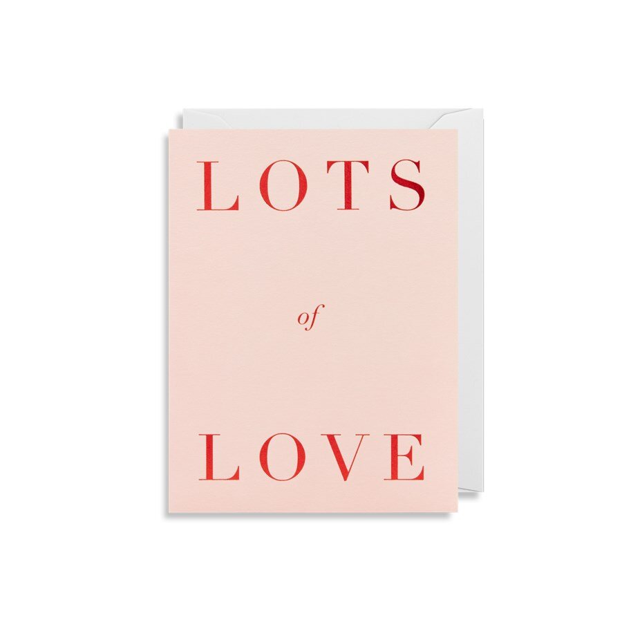 BLANK/ Lots of Love