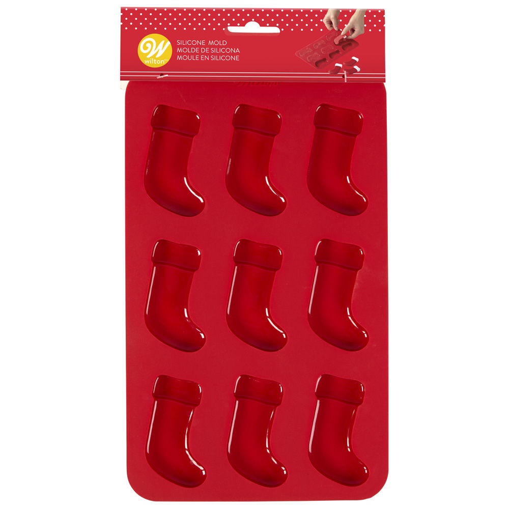 Santa Stocking Silicone Mould