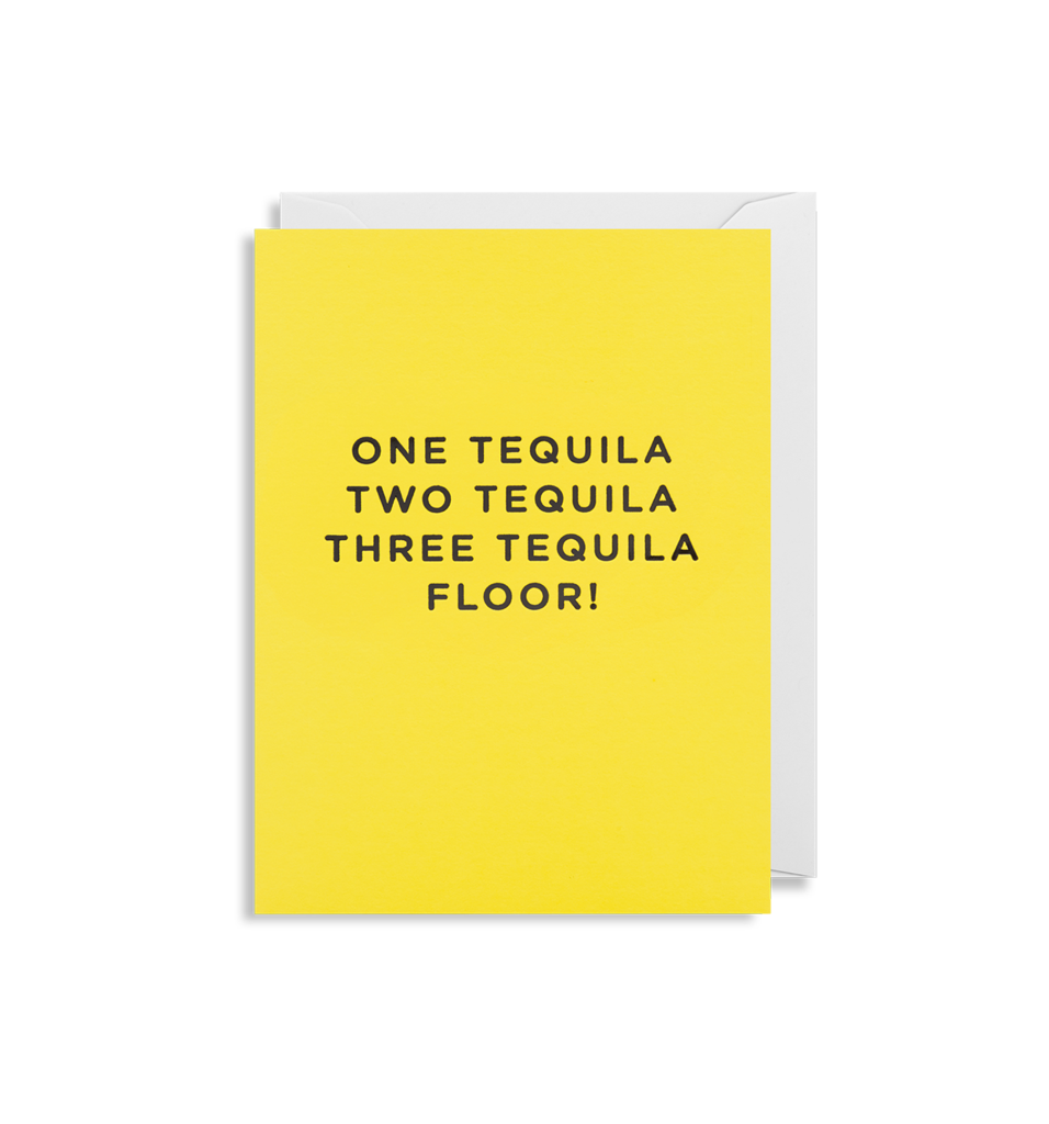 BLANK/ One Tequila, Two Tequila..