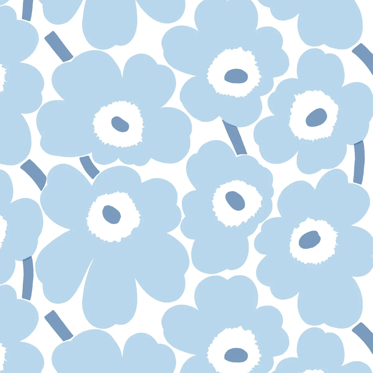 marimekko Unikko Light Blue