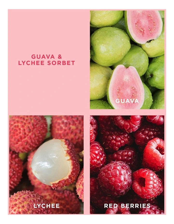 Guava & Lychee Sorbet Two Piece Mini Gift Set