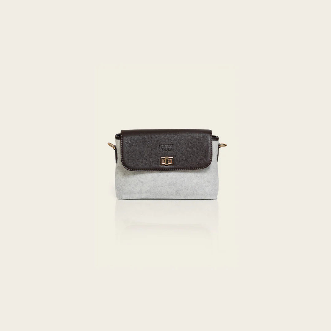 The Crossbody-Taupe
