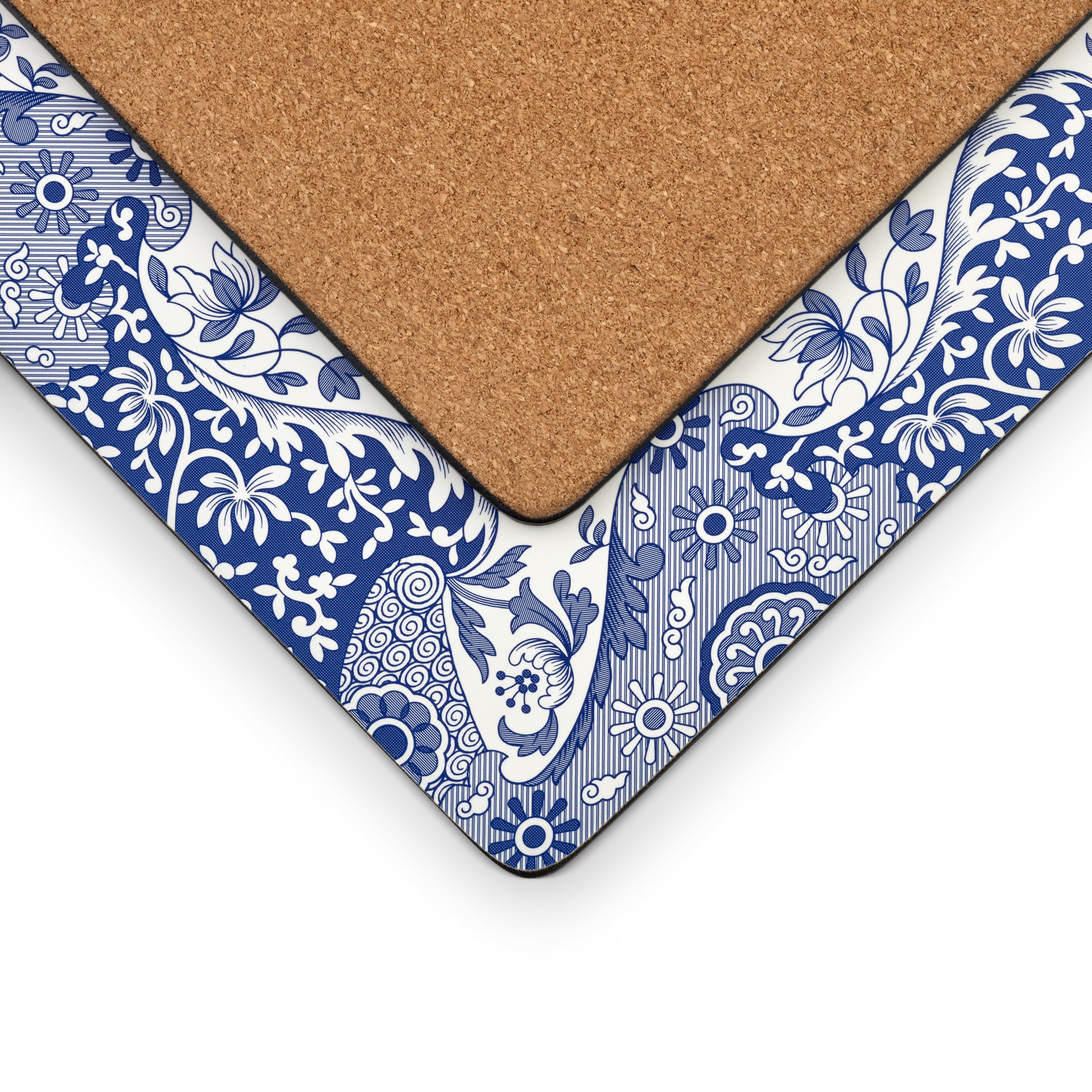 Blue Italian Placemats Set 4