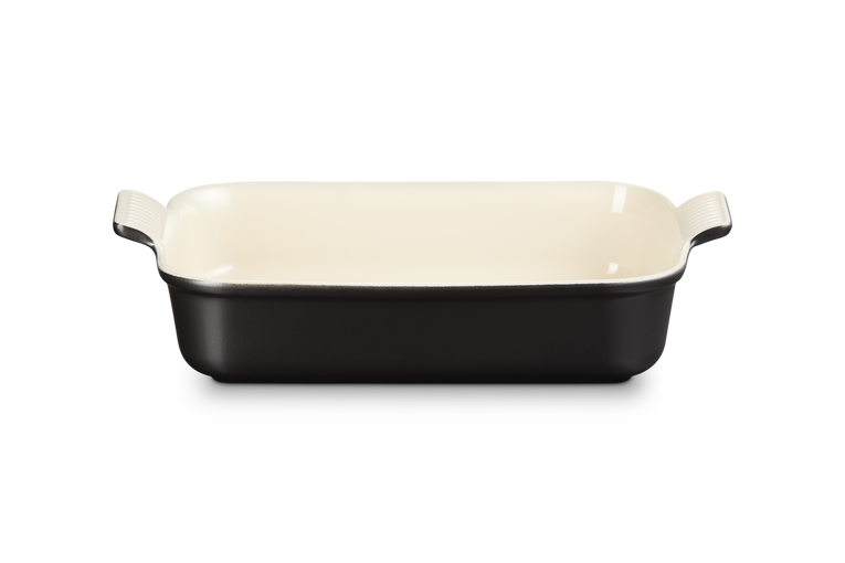 Heritage Rectangular Dish 32cm- Satin Black