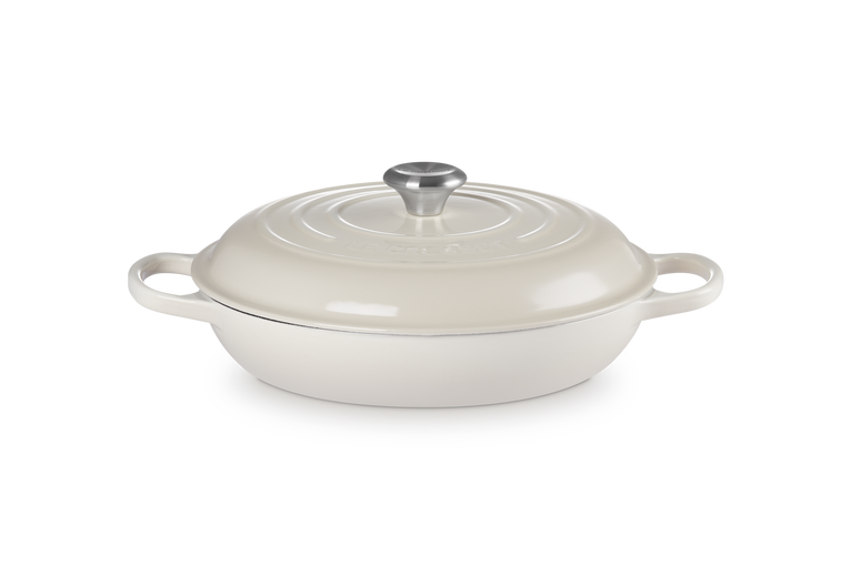 Signature Shallow Casserole 30cm- Meringue