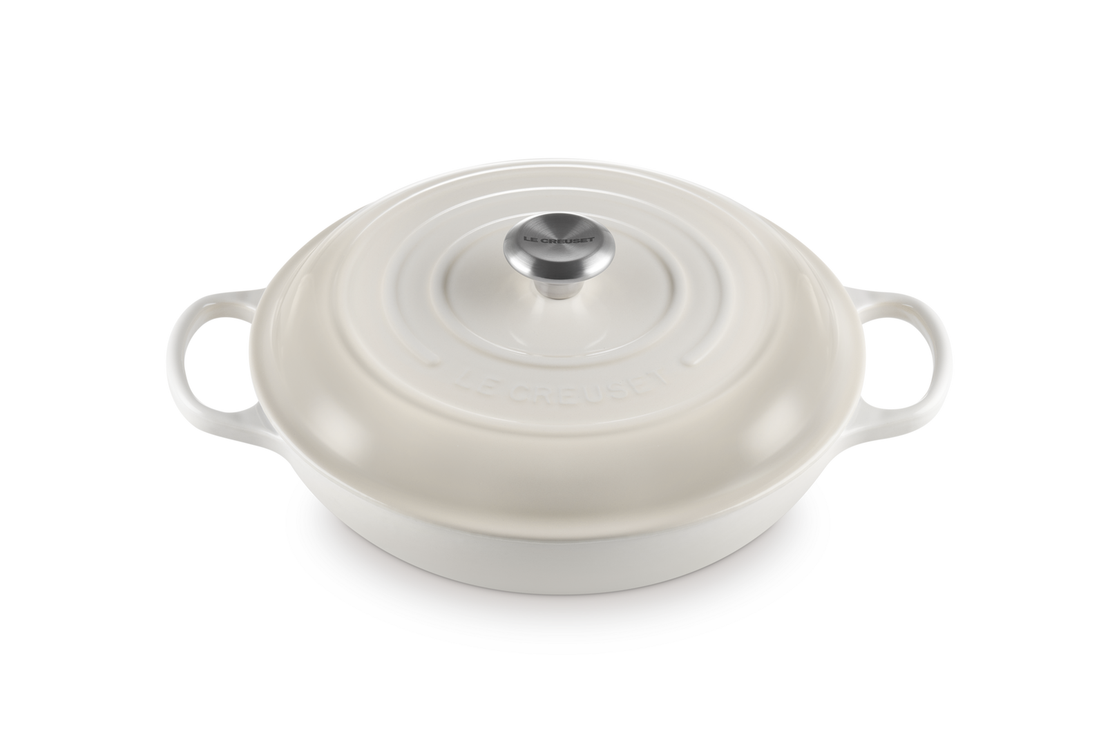 Signature Shallow Casserole 30cm- Meringue