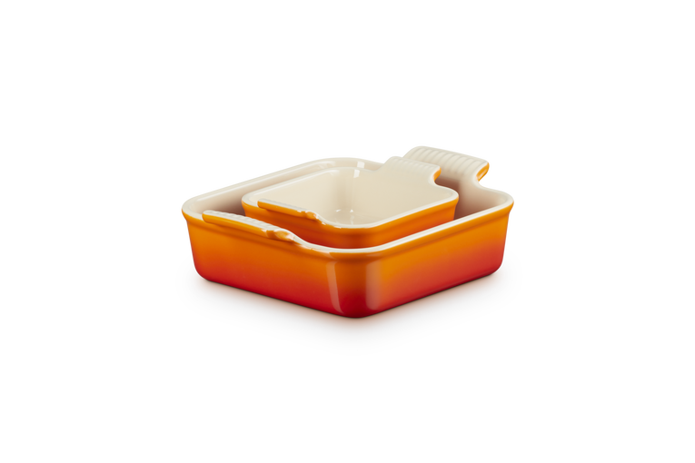 Heritage Square Dish Set Volcanic