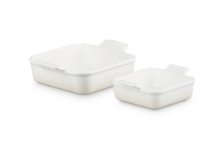 Heritage Square Dish Set Meringue