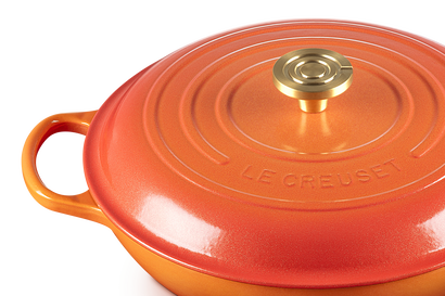 Signature Shallow Round Casserole FLAME DOREE 30cm