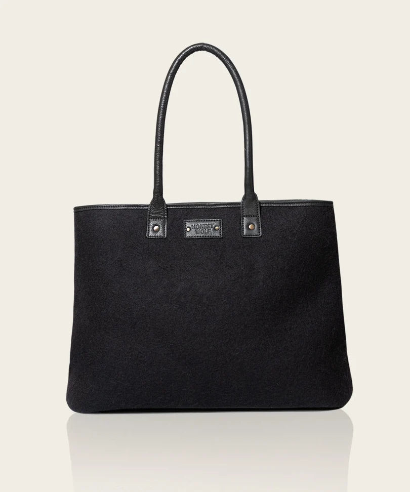 The Mini Tote-Midnight Black