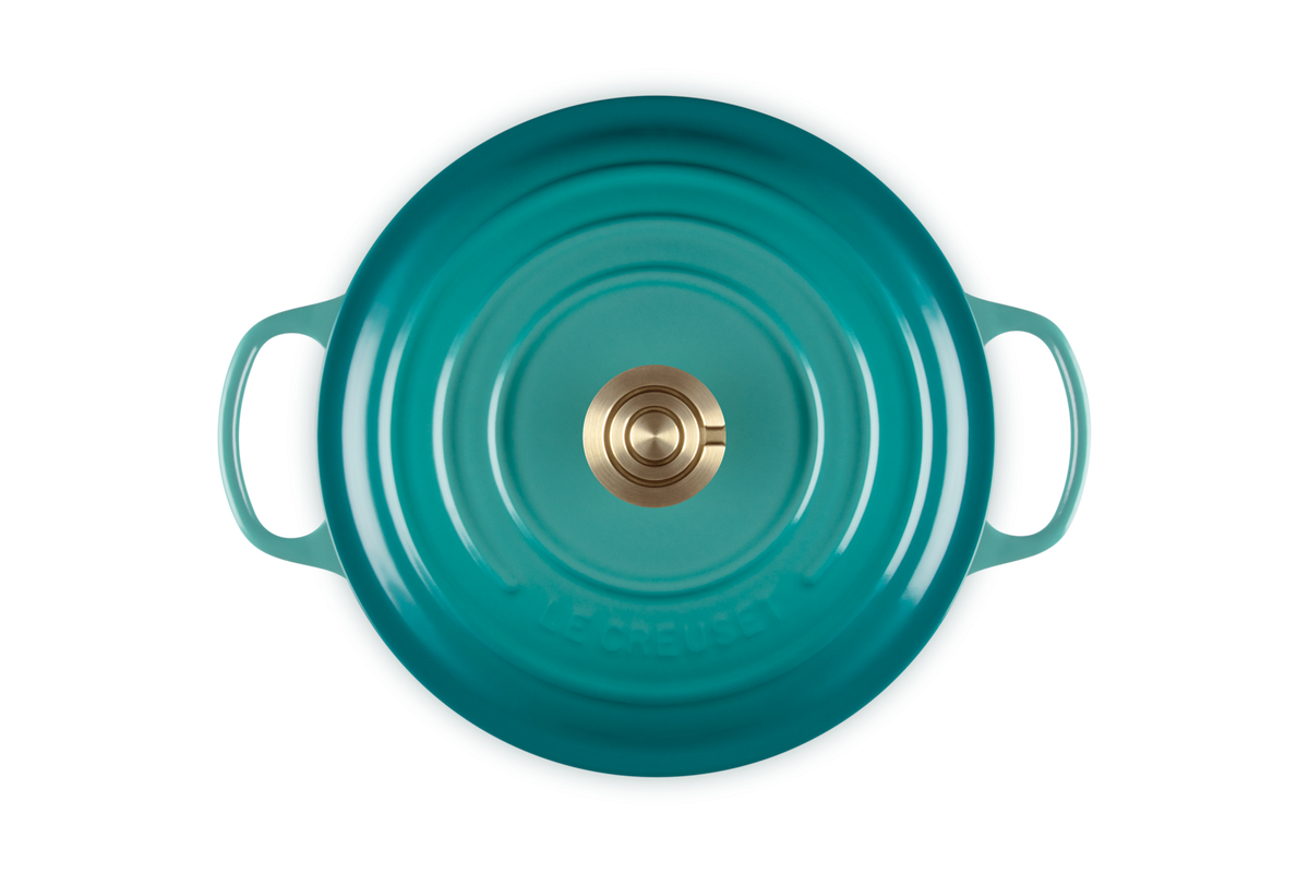 Signature Round Casserole 26cm Bleu Riviera