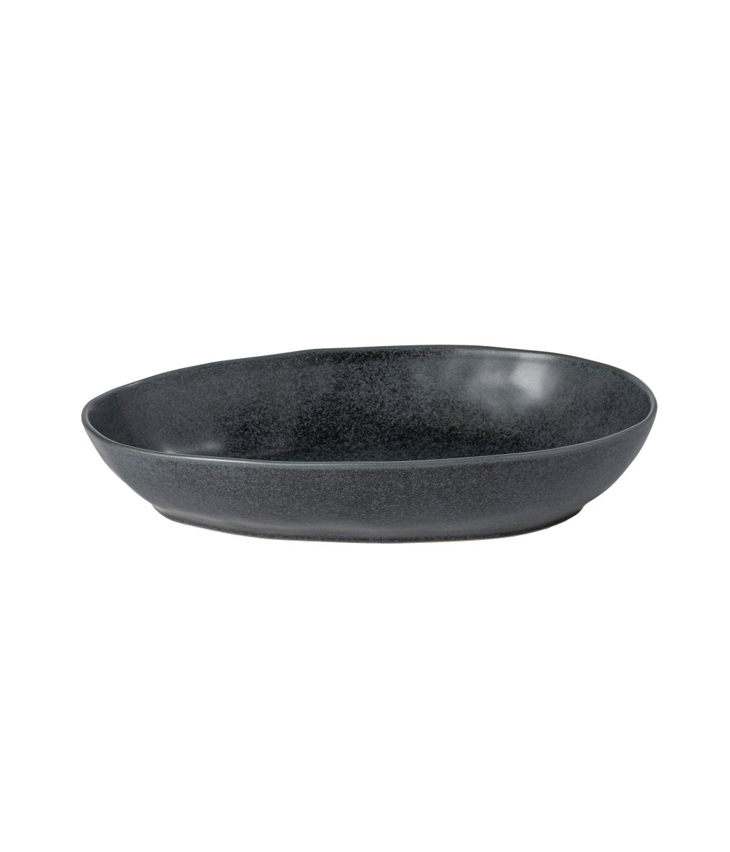 Livia Oval Baker/Black/32cm