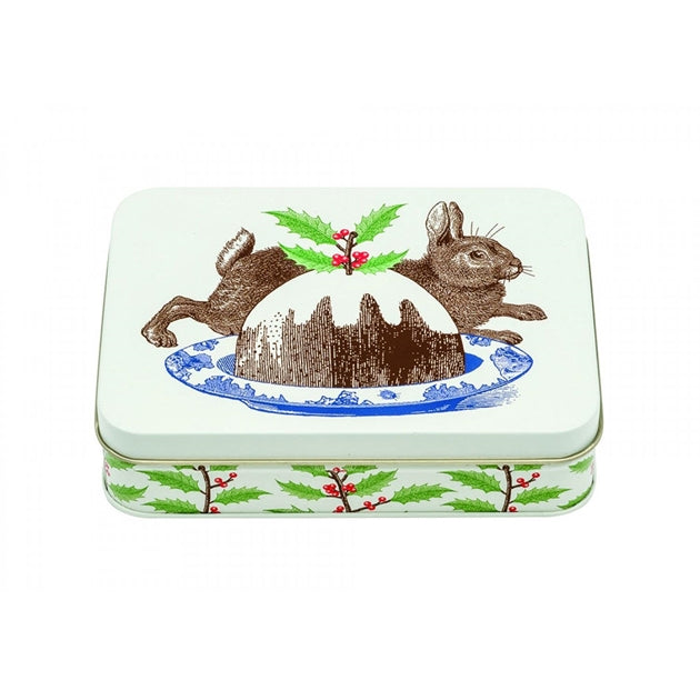 Christmas Pudding Fudge Tin