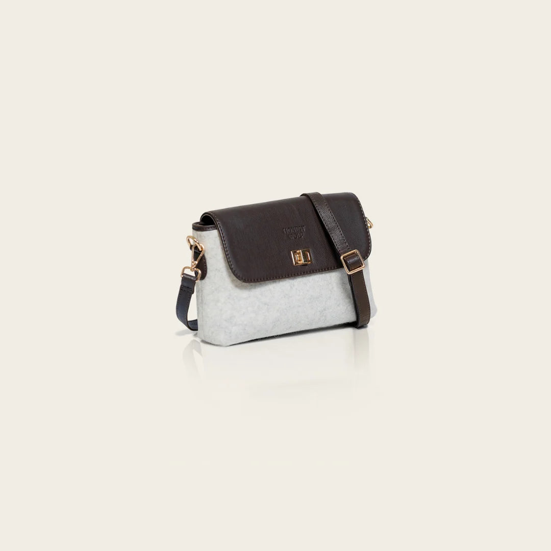 The Crossbody-Taupe