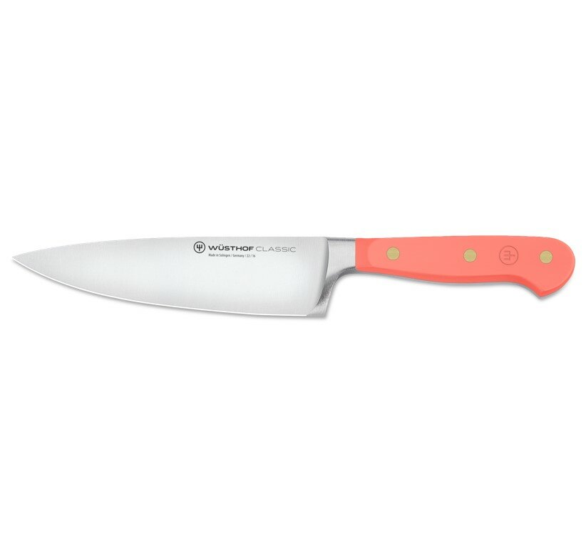 Classic Chefs Knife-Coral Peach (16cm)