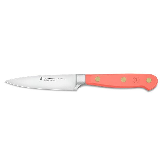 Classic Paring Knife- Coral Peach (9cm)
