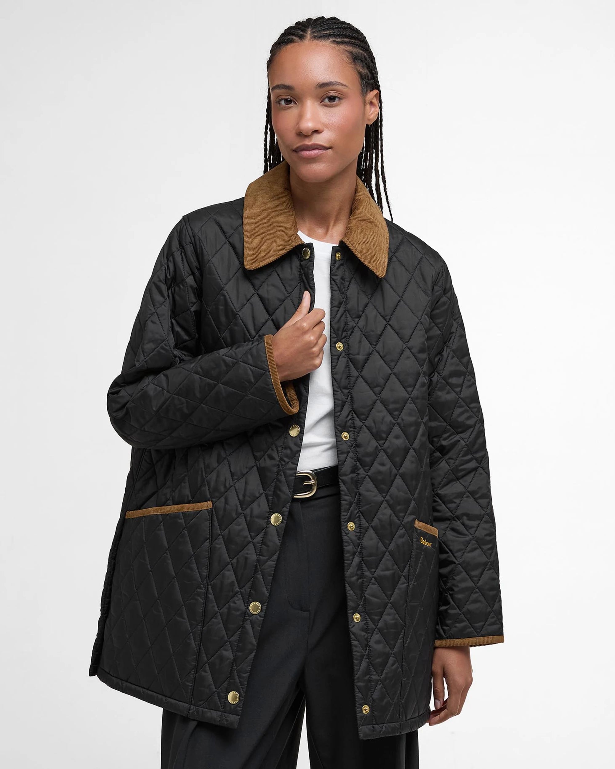 Barbour Icons Modern Liddesdale Quilted Jacket Black/Classic