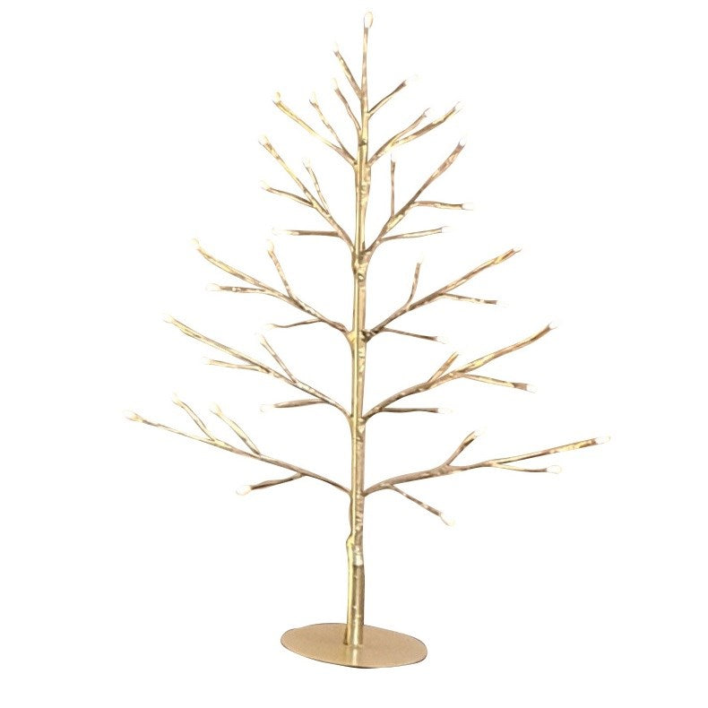 Champagne Flat Table Top Tree 60cm