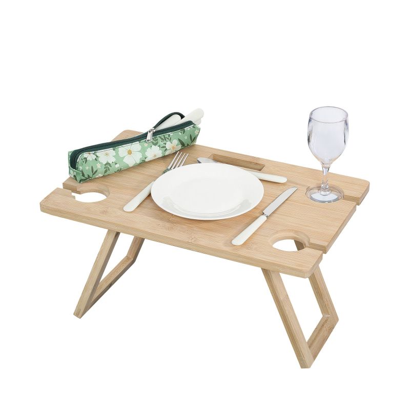 Cilio-Picnic Basket Set Ponza Vintage White