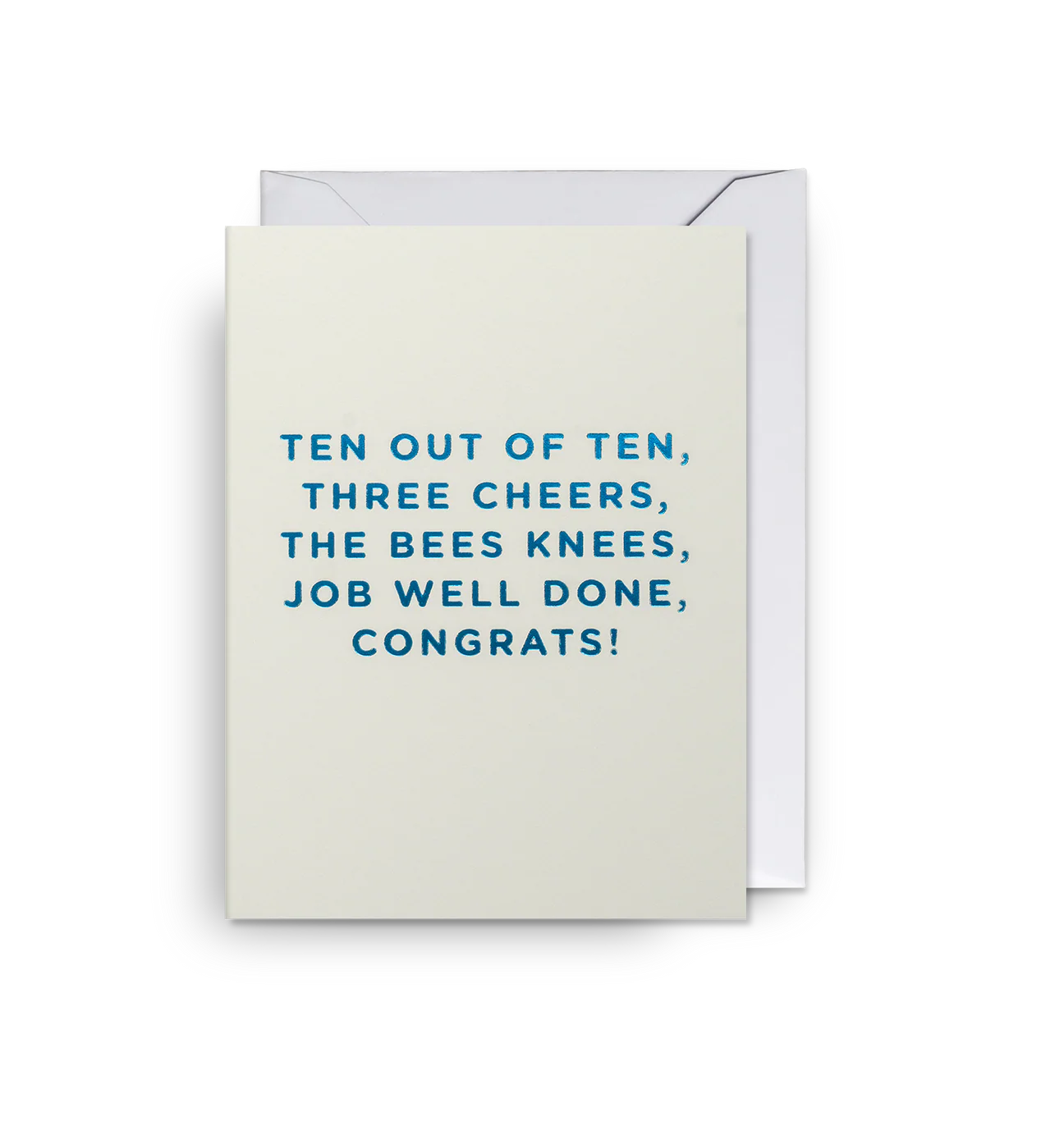 Ten Out Of Ten, Three Cheers,