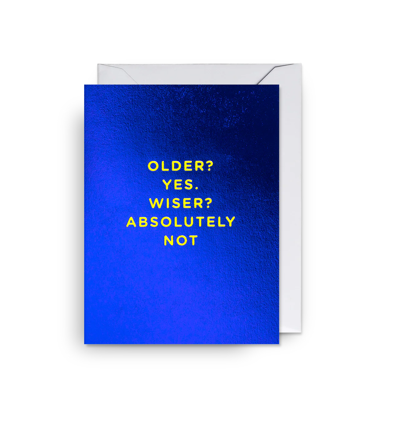 Older? Yes. Wiser? Absolutely Not