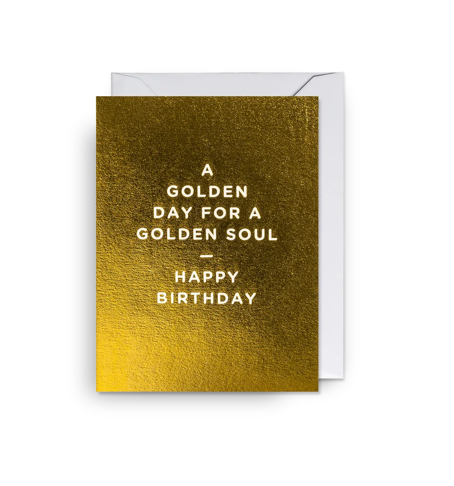 A Golden Day For A Golden Soul - Happy Birthday