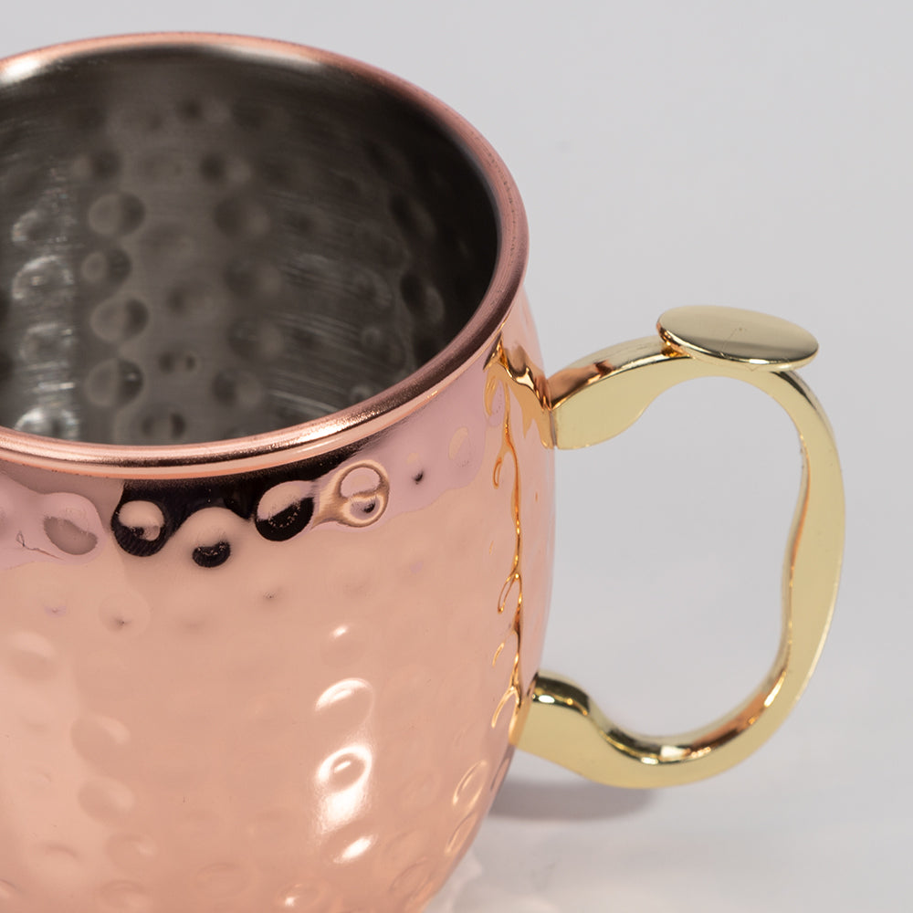 Hammered Copper Moscow Mule Mug
