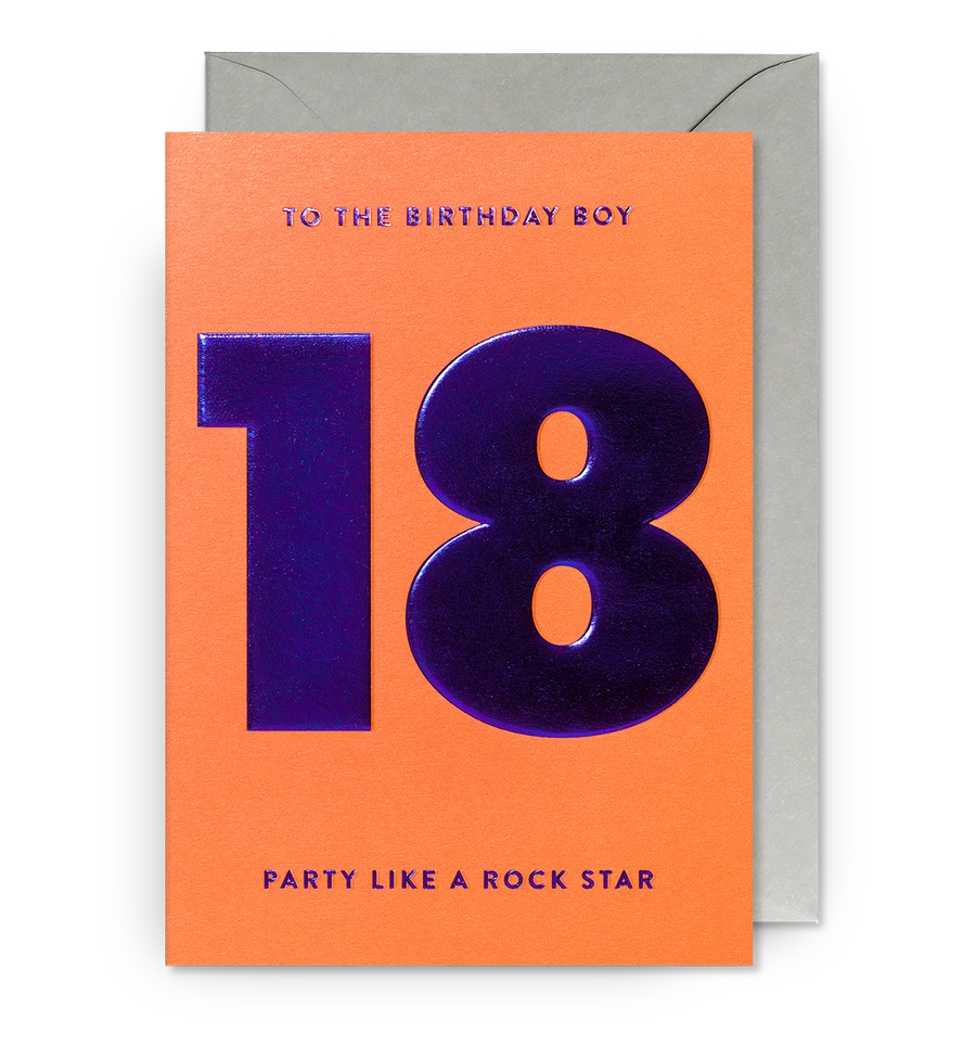 18th To the Birthday Boy