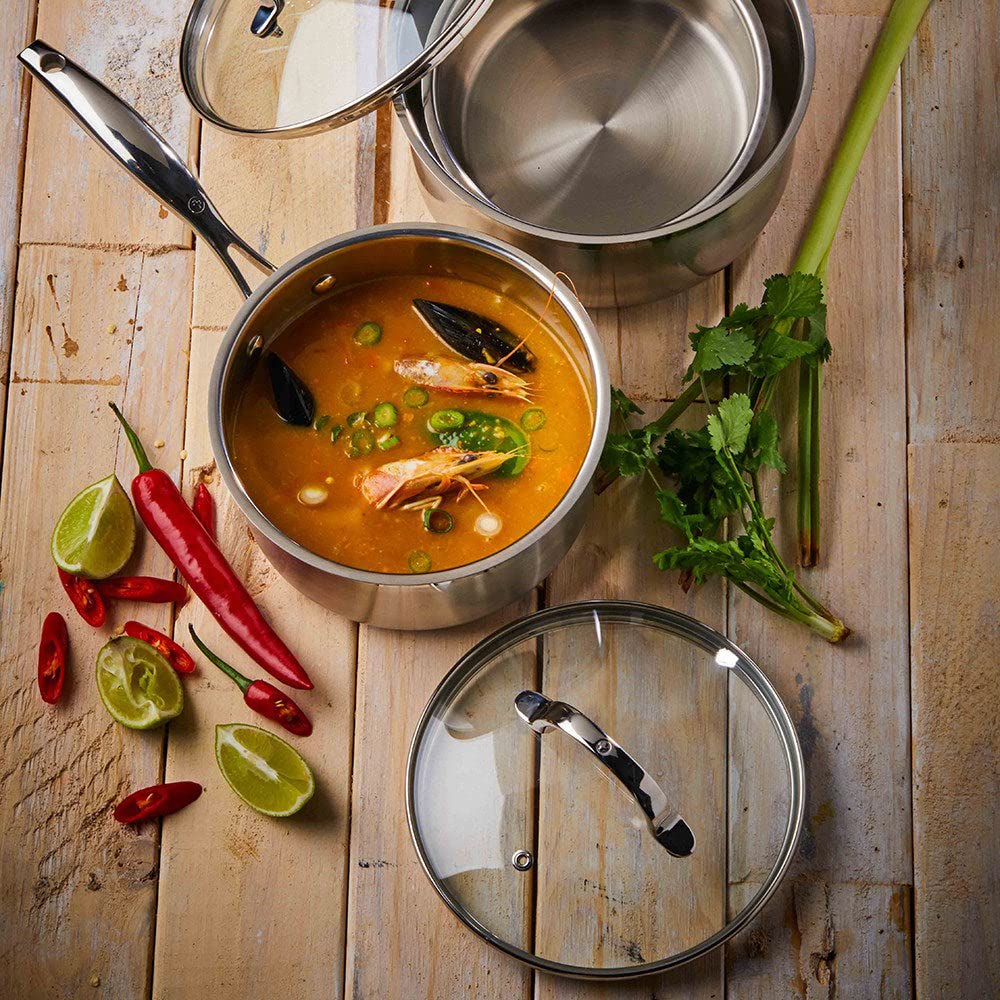 Premium Steel 20cm Saucepan