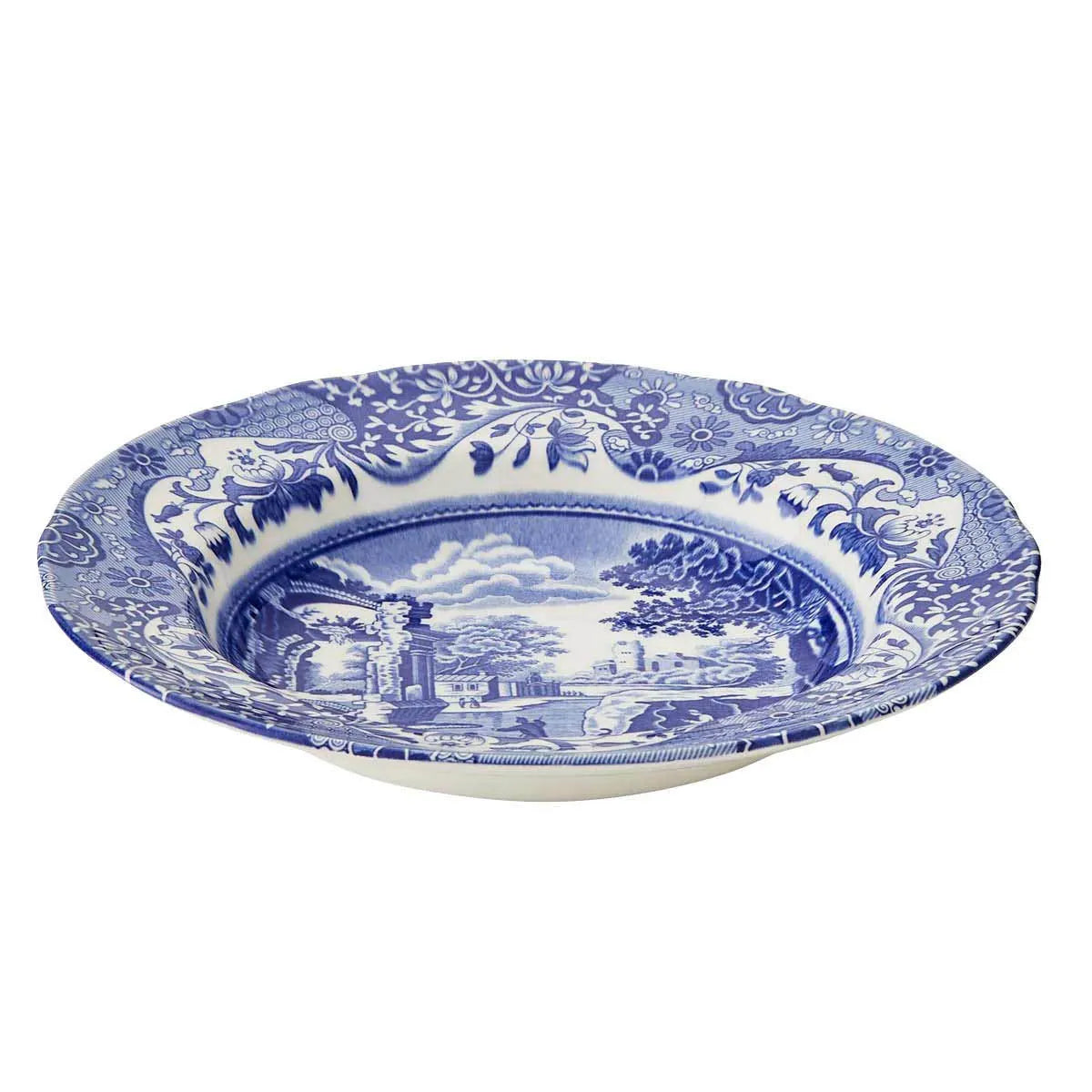 Blue Italian Soup Bowl