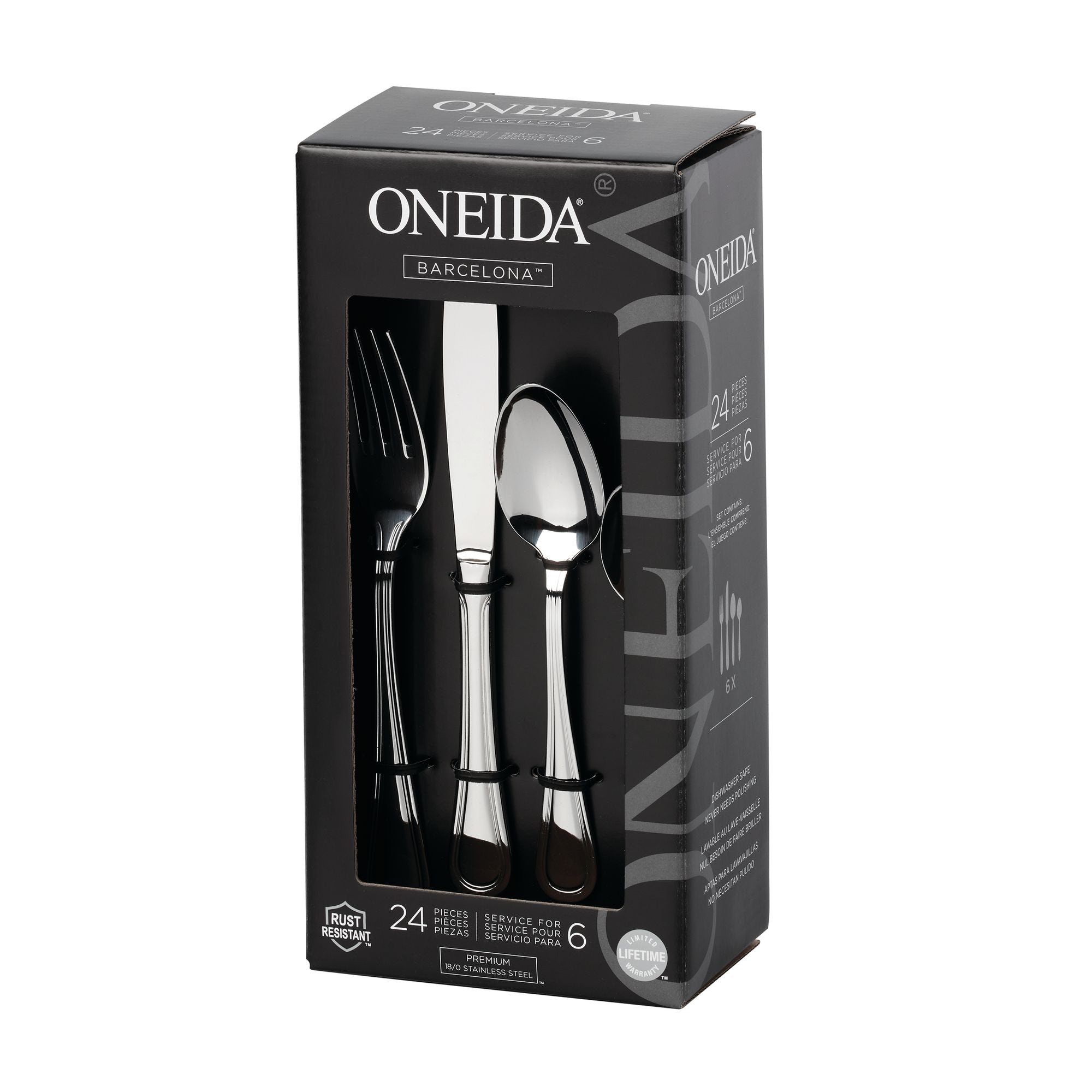 Barcelona 24pc Cutlery Set