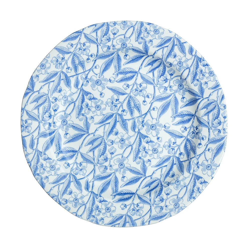 Blue Prunus Plate 26cm