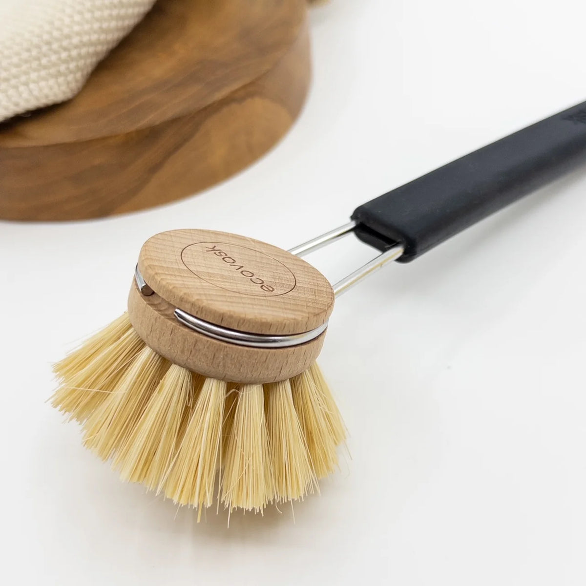 Dish Brush Tampico Black