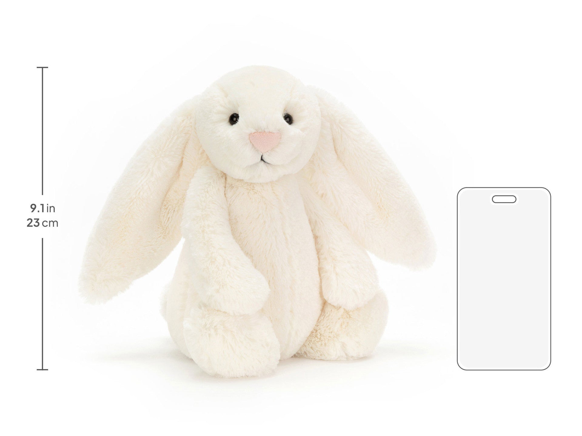 Bashful Cream Bunny Medium