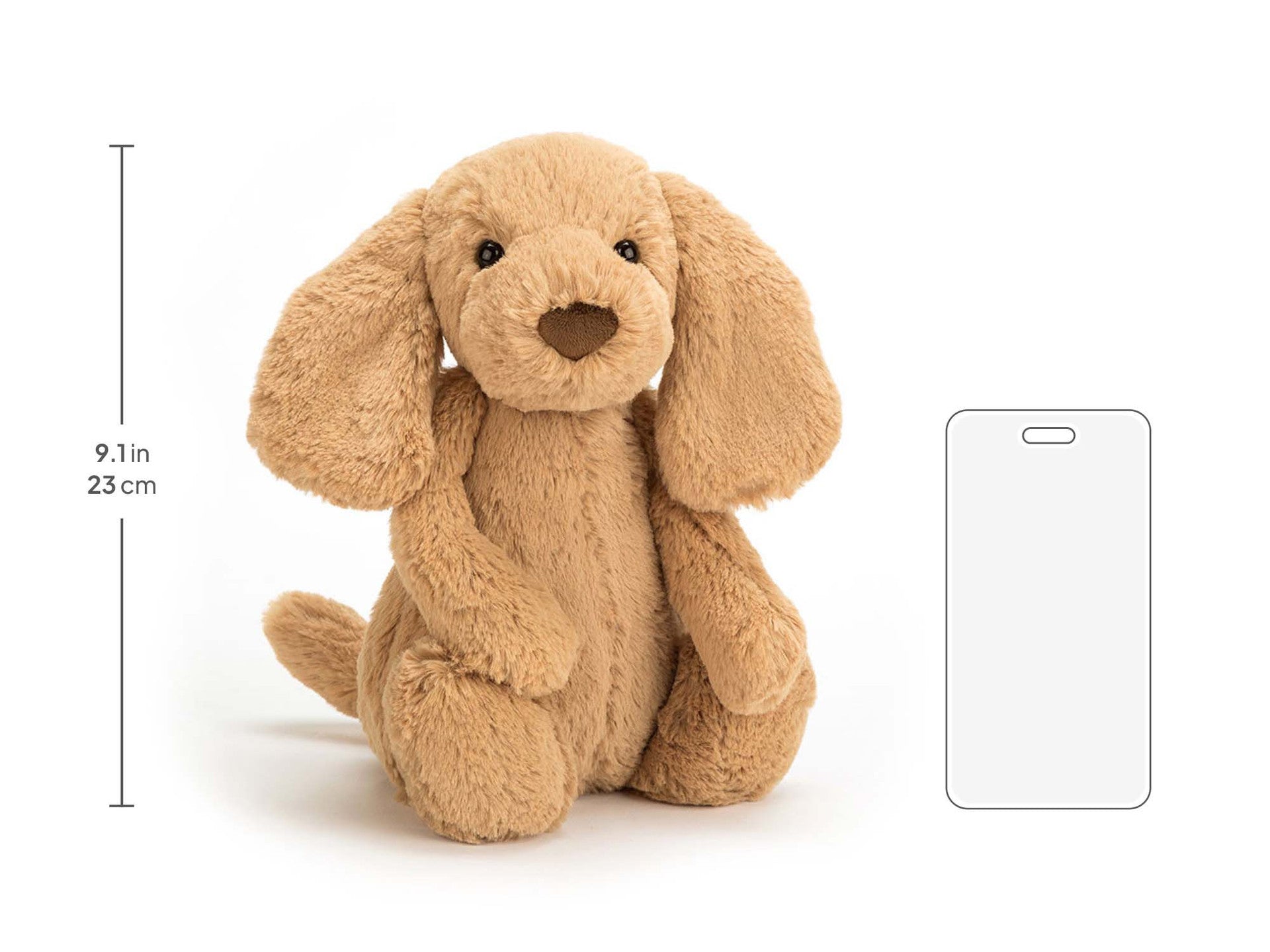 Bashful Toffee Puppy Medium