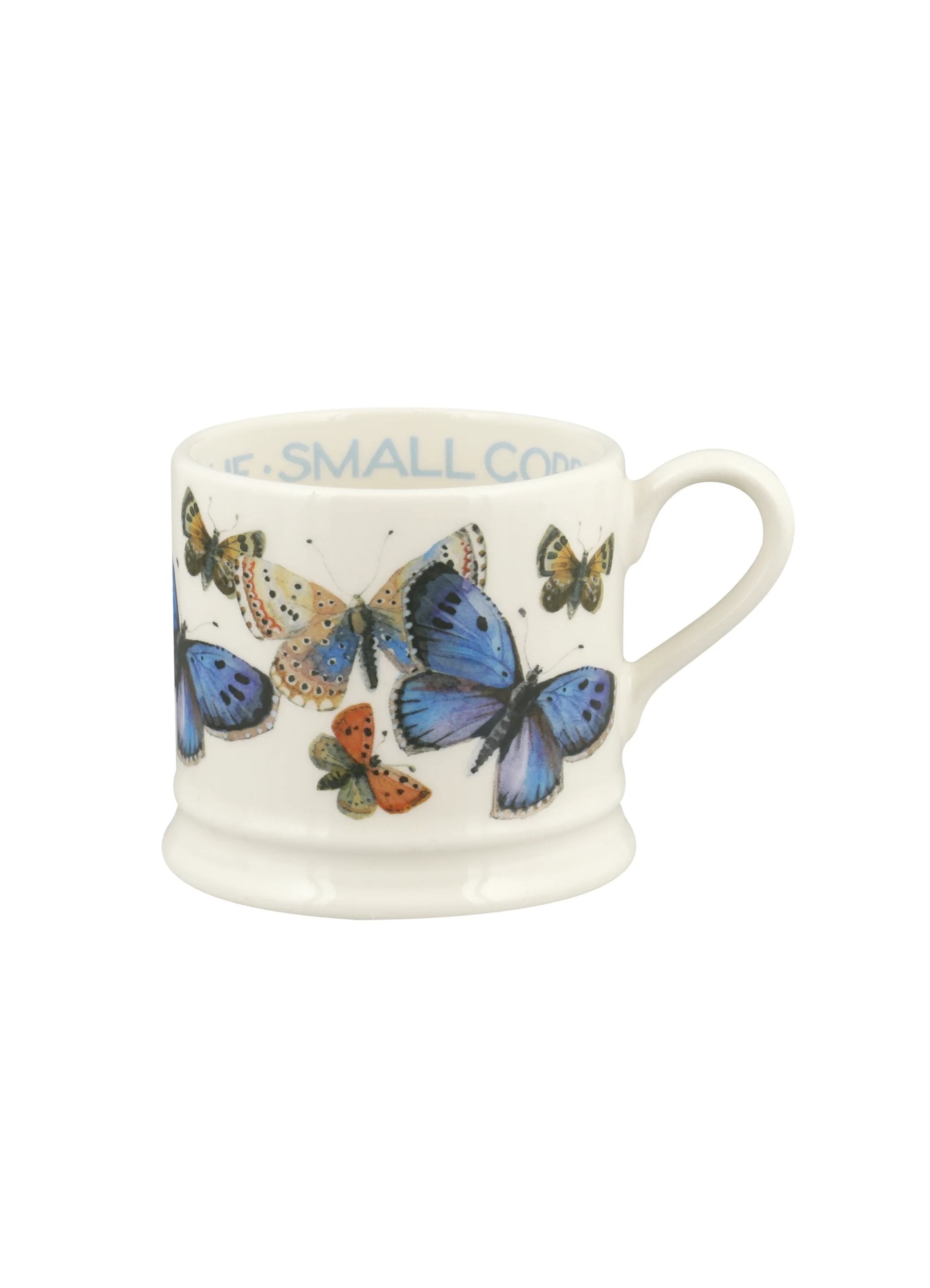 Small Mug Common Blue Butterfly