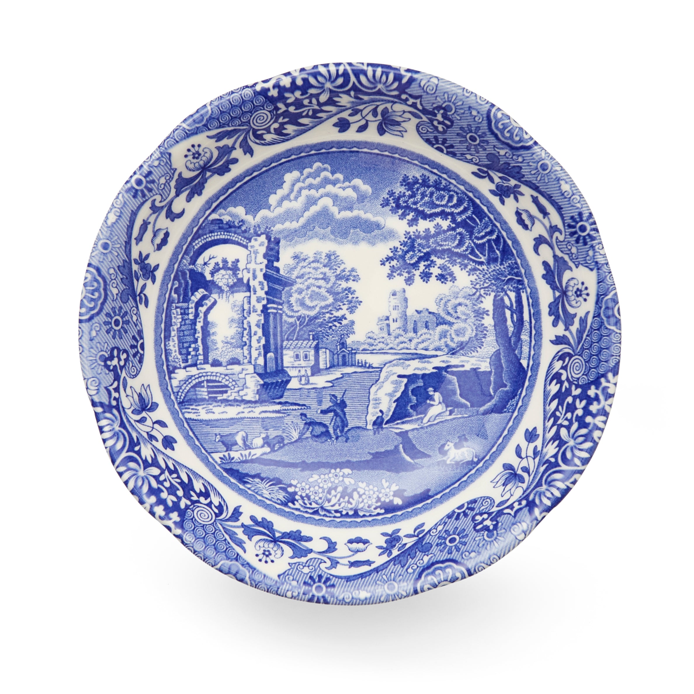 Blue Italian Cereal Bowl 15cm