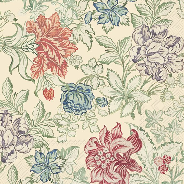 V&A Rococo Silk Cocktail Napkin