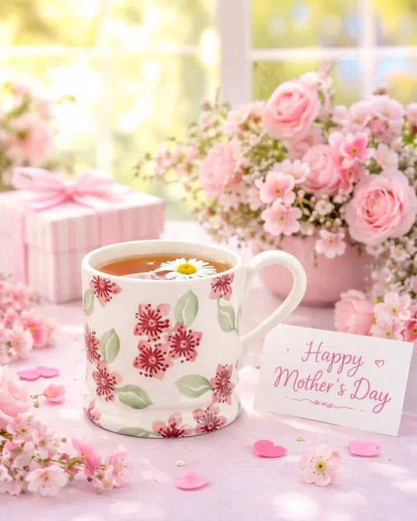 Cherry Blossom Half Pint Mug