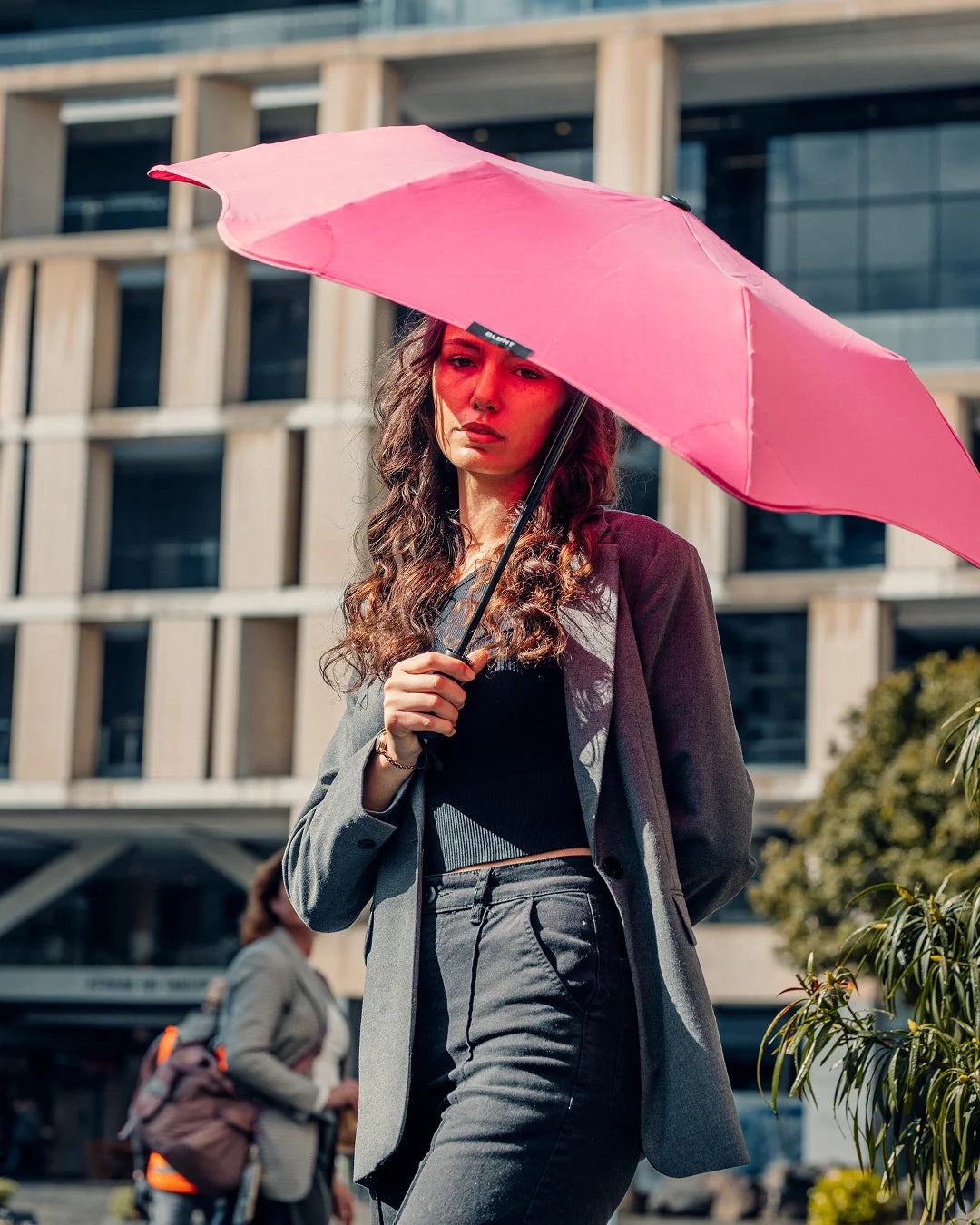 Metro Umbrella Hibiscus Pink