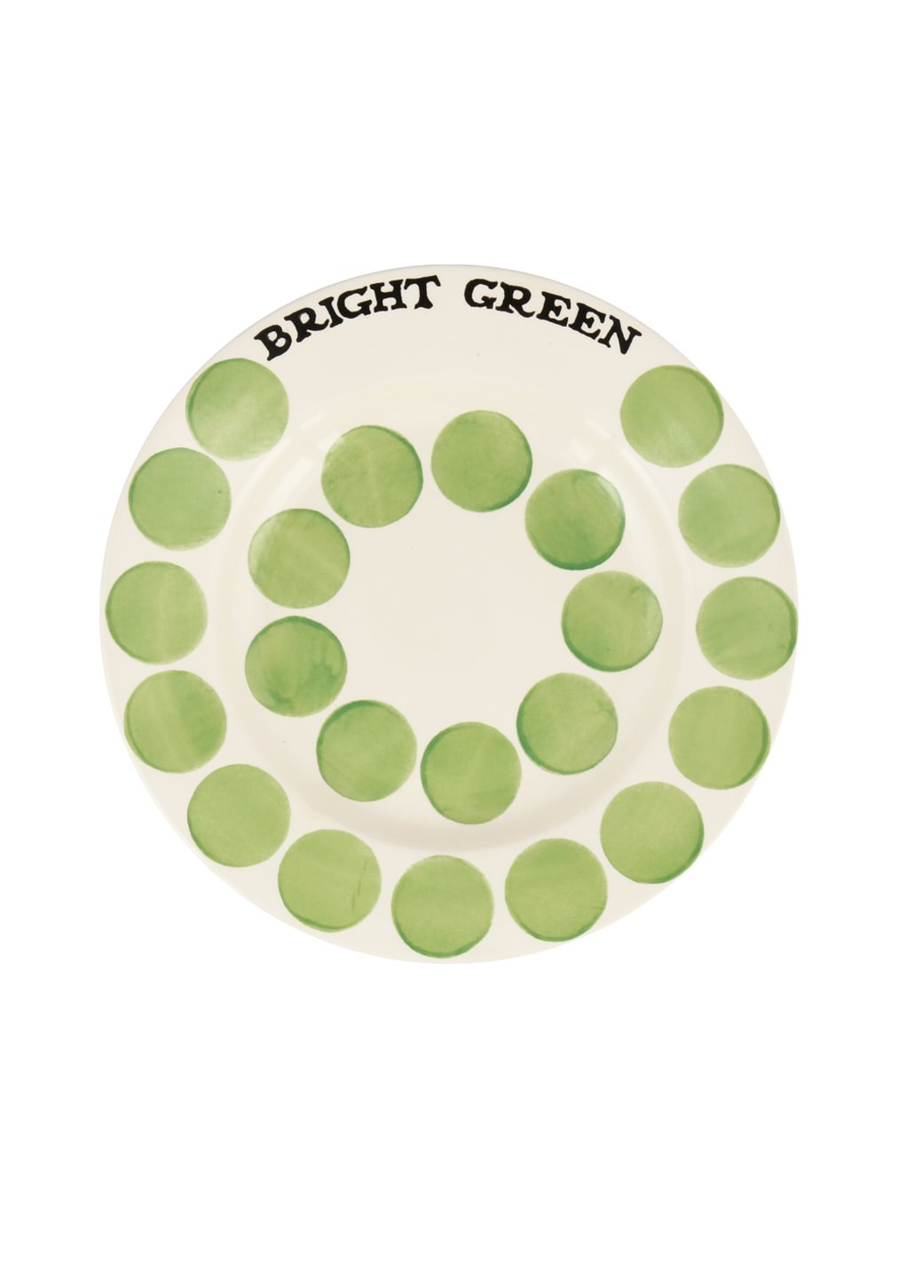 Colour Palette Bright Green 8 1/2" Plate