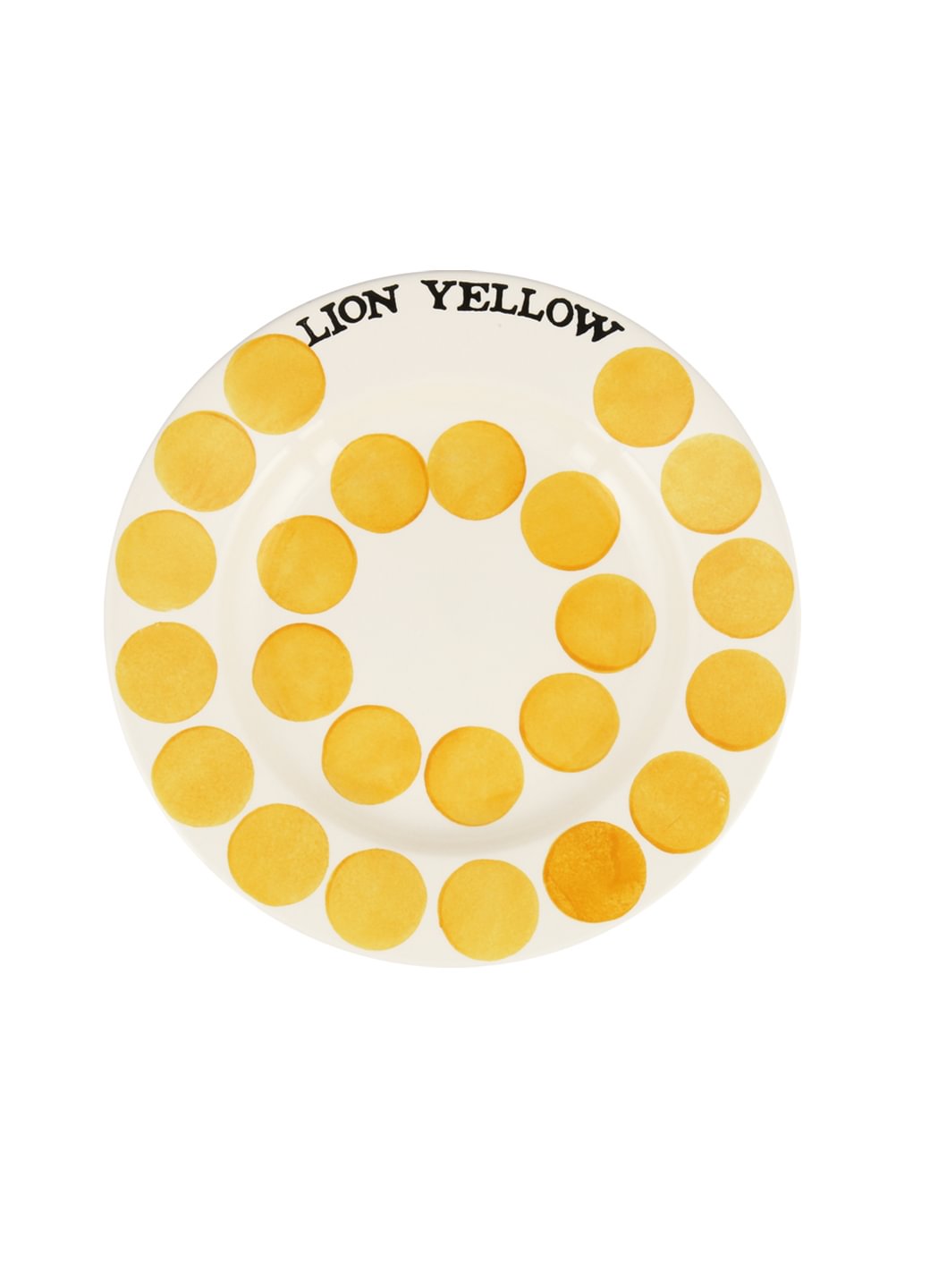 Colour Palette Lion Yellow 8 1/2" Plate