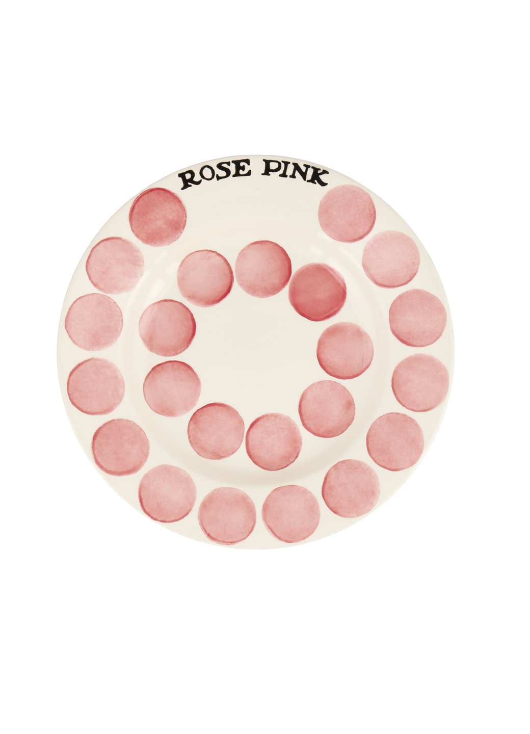 Colour Palette Rose Pink 8 1/2" Plate